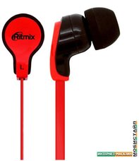 Наушники Ritmix RH-183 (черный/белый)