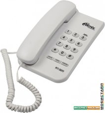 Проводной телефон Ritmix RT-320 (белый)