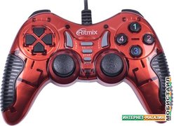 Геймпад Ritmix GP-007 (красный)