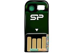 USB Flash Silicon-Power Touch T02 32Gb Green (SP032GBUF2T02V1N)