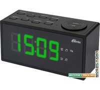 Радиочасы Ritmix RRC-1212 (черный)