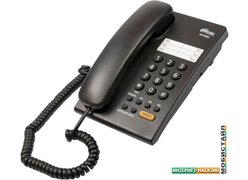 Проводной телефон Ritmix RT-330 (черный)