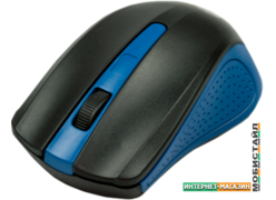 Мышь Ritmix RMW-555 (черный/синий)