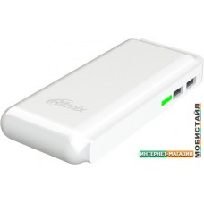 Портативное зарядное устройство Ritmix RPB-10001L (белый)