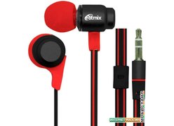 Наушники Ritmix RH-185 (черный/красный)