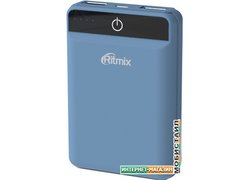 Портативное зарядное устройство Ritmix RPB-10003L (синий)