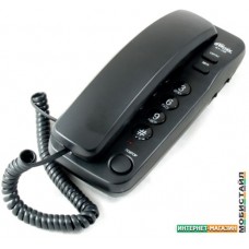 Проводной телефон Ritmix RT-100 (черный)