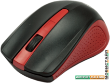 Мышь Ritmix RMW-555 (черный/красный)