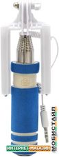 Палка для селфи Ritmix RMH-105 Mini (синий)