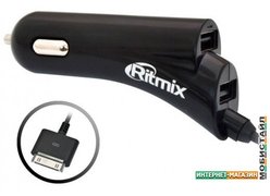 Автомобильное зарядное Ritmix RM-117