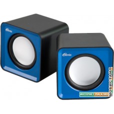 Акустика Ritmix SP-2020 (черный/синий)