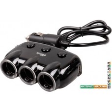 Автомобильное зарядное Ritmix RM-3123DC