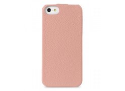 Чехол для телефона iPhone 5, Jacka Leather case розовый