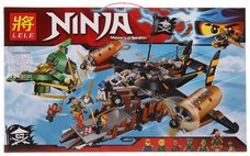 Конструктор BELA 10462 Ninjago ʺЦитадель несчастийʺ 757 дет. 50х39х7см