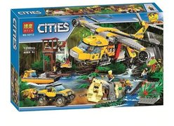 Конструктор BELA 10713 Джунгли ʺБаза исследователей джунглейʺ 1298 дет.