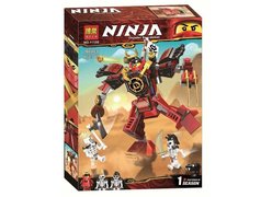 Конструктор BELA 11159 Ниндзя ʺРобот-Самурайʺ 160 дет. в кор. 19х26х4.5 см