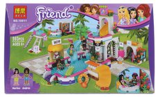 Конструктор BELA 10611 ʺЛетний Бассейн Хартлейкʺ 593 дет.