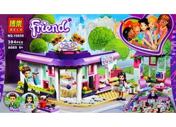 Конструктор BELA 10856 ʺАрт-кафе Эммыʺ 384 дет. в коробке 39х22х6 см