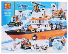 Конструктор BELA 10443 Город ʺАрктический ледоколʺ 760 дет
