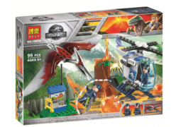 Конструктор BELA 10918 Dinosaur World ʺПобег птеранодонаʺ 96 дет. 26х19х4,5 см