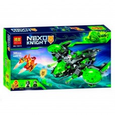 Конструктор BELA 10816 Nexo Knights 2018г. ʺНеистовый бомбардировщикʺ 386 дет.