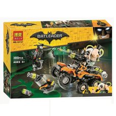 Конструктор BELA 10737 Batman ʺХимическая атака Бэйнаʺ 380 дет.