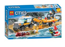 Конструктор BELA 10753 Сити ʺВнедорожник 4х4 команды быстрого реагированияʺ 367