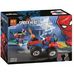 Конструктор BELA 11184 Super Heroes "Автомобильная погоня Человека-паука" 65 деталей
