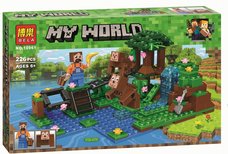 Конструктор BELA 10961 Майнкрафт ʺТренировкаʺ 226 дет.