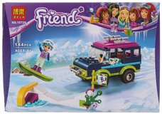 Конструктор BELA 10728 Френдс ʺГорнолыжный курорт. Внедорожникʺ 144 дет.