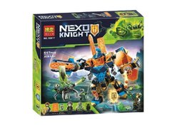 Конструктор BELA 10817 Nexo Knights 2018г. ʺРешающая битва роботовʺ 517 дет.
