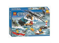 Конструктор BELA 10754 Город ʺСверхмощный спасательный вертолетʺ 439 дет