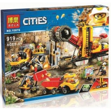 Конструктор BELA 10876 Город ʺШахтаʺ 919 дет. в кор. 50х39.5х9 см