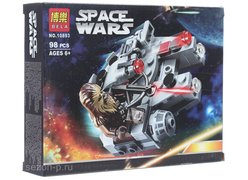 Конструктор BELA 10893 Star Wars ʺМикрофайтер Сокол Тысячилетияʺ 98 дет.