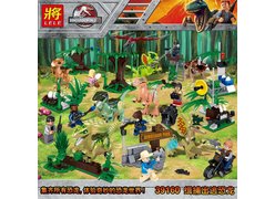 Конструктор LELE 39160 Динозавры, 8 видов, 8 шт. в упак.