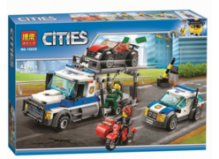 Конструктор BELA 10658 Сити ʺОграбление грузовикаʺ 427 дет.