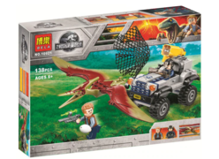 Конструктор BELA 10921 Dinosaur World ʺ Погоня за Птеранодономʺ 138 дет.