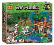 Конструктор LEPIN 18041 MINECRAFT Нападение армии скелетов, 512 дет