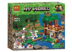 Конструктор LEPIN 18041 MINECRAFT Нападение армии скелетов, 512 дет