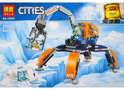 Конструктор BELA 10993 Сити Арктика ʺАрктический вездеходʺ 211 дет.