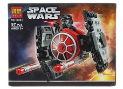 Конструктор BELA 10894 Star Wars 2018г. ʺИстребитель СИД Первого Орденаʺ 97 дет.