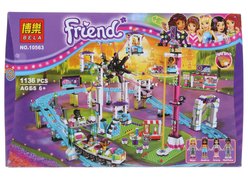 Конструктор BELA 10563 Френдс «Парк развлечений» 1136 дет.