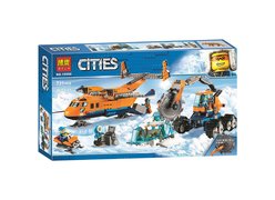 Конструктор BELA 10996 Сити Арктика ʺАрктический грузовой самолетʺ 731 дет.