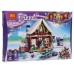 Конструктор BELA 10731 Френдс ʺГорнолыжный курорт: Шалеʺ 408 дет. 41х28х5см