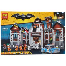 Конструктор Bela 10741 Batleader Лечебница Аркхэм, 1706 дет.