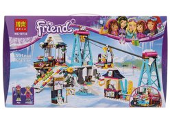 Конструктор BELA 10732 Френдс ʺГорнолыжный курорт: Подъёмникʺ 591 дет.