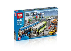 Конструктор Lepin 02023 Общественный транспорт 968 деталей