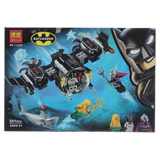 Конструктор BELA 11233 Super Heroes "Подводный бой Бэтмена" 201 деталь