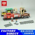 Конструктор Lepin 02039 Красный Товарный Поезд