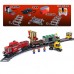 Конструктор Lepin 02039 Красный Товарный Поезд